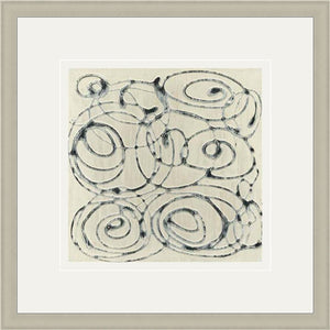 Surya Framed Wall Art Lj-4003 - 29"H X 28"W, Stylish Home Decor, Made In U.S.A., 30-day Warranty Main, Blue Paper Lj4219-3131