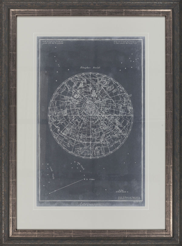 Surya Framed Wall Art Lj-4003 - 29"H X 28"W, Stylish Home Decor, Made In U.S.A., 30-day Warranty Main, Blue Paper Lj4230-3141