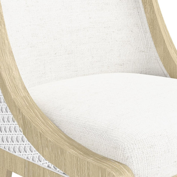 A.R.T. Furniture Eave Hostess Dining Chair - Contemporary Comfort with Crisp White Finish for Versatile Spaces & Style 436200-1825
