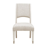 Brighton Wood Back Side Chair White, North Star Finish P378260 Pulaski Furniture