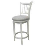 Americana Modern Dining Spindle Back Swivel Barstool