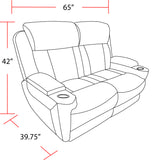 Parker Living Dalton - Lucky Fawn Power Reclining Sofa Loveseat and Recliner Lucky Fawn MDAL-321PH-LFA Parker House