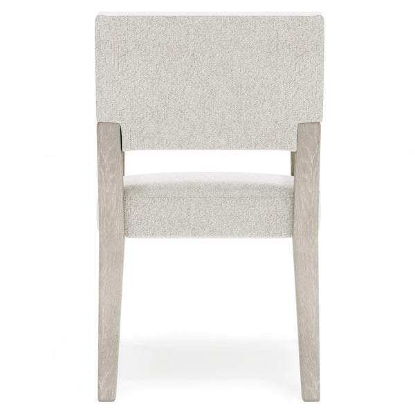 Bernhardt Bernhardt Tempo Arm Chair — Rustic Modern Oak Frame, Wire-Brushed Larza Finish, Deep Supportive Seat, Durable Fabric 346546