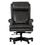 Parker House Parker Living - Leather Desk Chair Pacific Grey Top Grain Leather with Match (X) DC#105-PGR