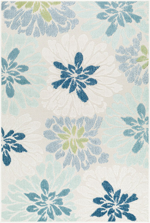 Livabliss Lakeside Polypropylene Area Rug Machine Woven in Turkey for Indoor Outdoor Living Spaces Cream, Light Sl 7'10" x 10' LKD2300-71010