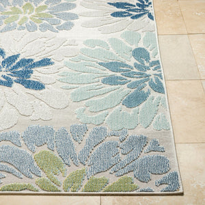 Livabliss Lakeside Polypropylene Area Rug Machine Woven in Turkey for Indoor Outdoor Living Spaces Cream, Light Sl 7'10" x 10' LKD2300-71010