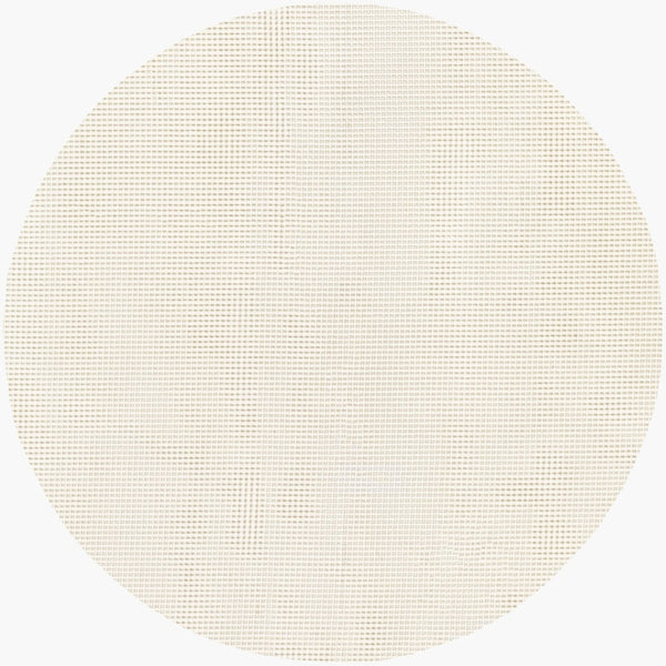 Livabliss Lock Grip Pvc Rug Pad for Hard Floors Cushioned Non-slip Protection on Hardwood Ivory, Cream 8' x 8' Round LKG-8RD