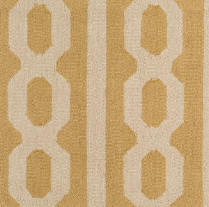 Surya Lockhart Lkh-9000 2'6" X 8' Hand-hooked Wool Rug - Modern Decor, Durable, Low Pile, Easy Care & Clean! Light Beige Wool Lkh9000-268