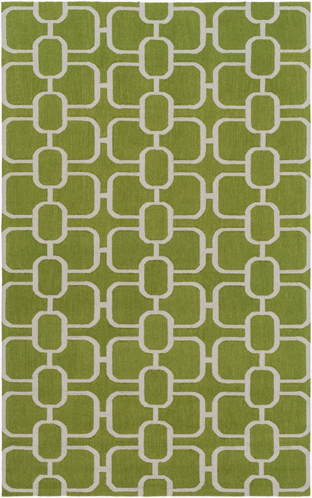 Surya Lockhart Hand-hooked Wool Area Rug Low Pile Indian Craft for Modern Living Rooms LKH9003-46