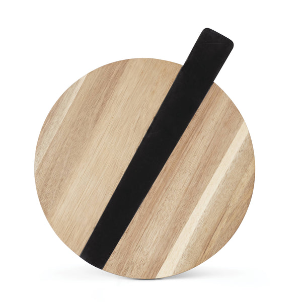 Lenox LX Collective Cheese Board Black, WHITE MARBLE,STONE 895303