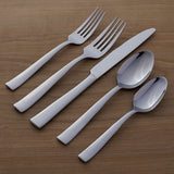 Lenox Oneida Monolith 20 Piece Everyday Flatware Set, Service for 4 Metallic, STAINLESS METAL H147020A