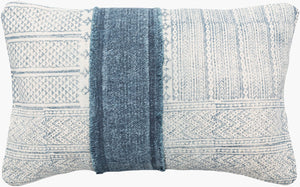 Livabliss Lola Handcrafted Cotton Lumbar Pillow Bohemian Woven Textile for Sofas and Accent Chairs LL002-2214