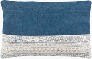 Livabliss Lola Handwoven Cotton Lumbar Pillow Global Artisan Textile for Sofa or Bed Layering LL004-1422P