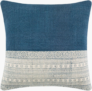 Livabliss Lola Handcrafted Woven Cotton Throw Pillow Global Textile Art for Boho Interiors LL004-1818P