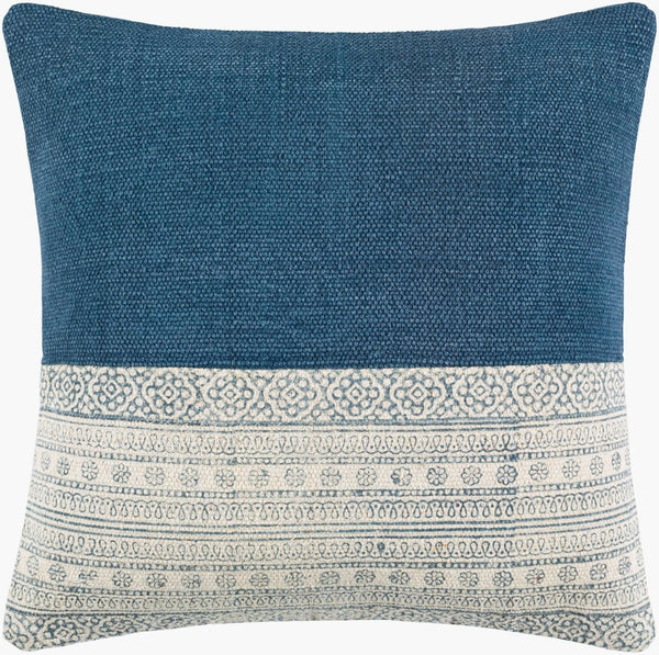 Livabliss Lola Handcrafted Woven Cotton Throw Pillow Global Textile Art for Boho Interiors LL004-1818P