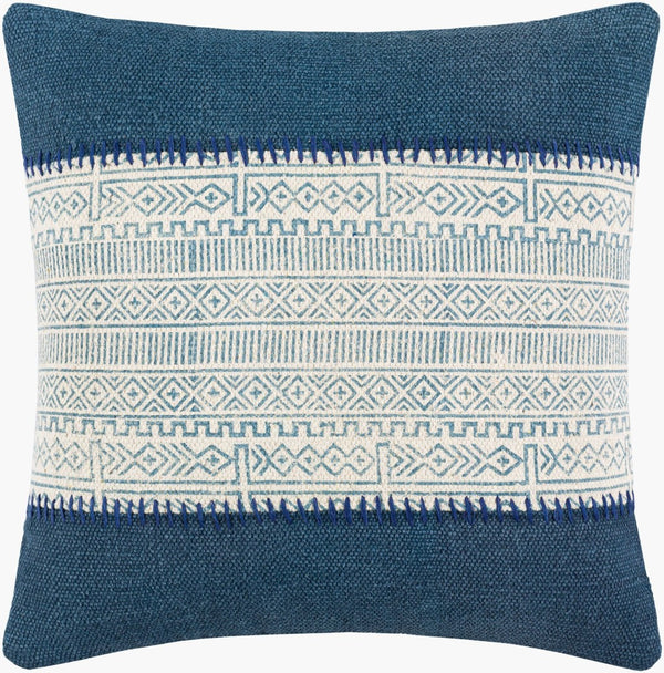 Livabliss Lola Bohemian Global Cotton Accent Pillow Artisan Woven Texture for Sofas and Chairs LL007-2222P