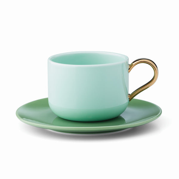 Lenox Kate Spade Make It Pop Cup & Saucer Set Green, GREEN PORCELAIN 894615