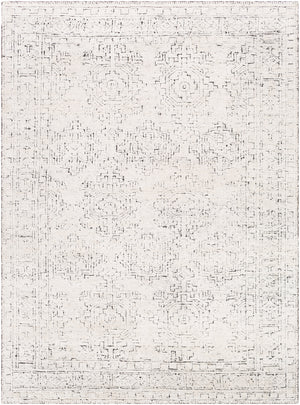 Bella LLB-2302 6' x 9' Handmade Rug LLB2302-69  Black, White Surya