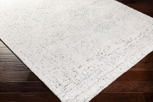 Surya Bella 10' X 14' Handmade Viscose Rug - Elegant Arts & Crafts Style For Timeless Home Decor Luxury Black Viscose Llb2302-23