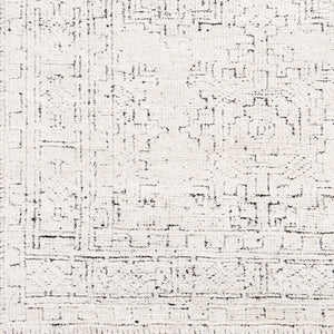 Bella LLB-2302 8' x 10' Handmade Rug LLB2302-810  Black, White Surya