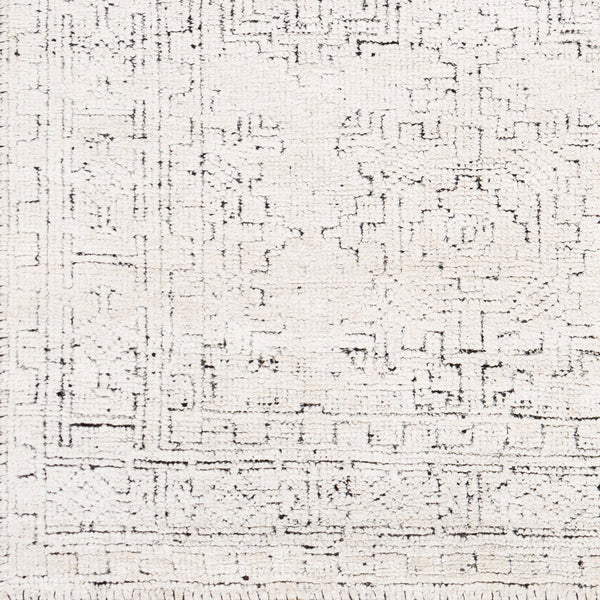 Bella LLB-2302 8' x 10' Handmade Rug LLB2302-810  Black, White Surya