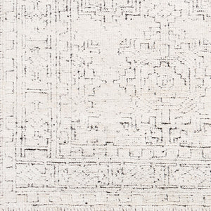 Surya Bella 10' X 14' Handmade Viscose Rug - Elegant Arts & Crafts Style For Timeless Home Decor Luxury Black Viscose Llb2302-23
