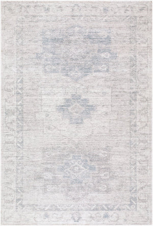 Livabliss Ember Hand Tufted Polyester Accent Rug Traditional Pattern for Entryway or Bath Pale Gray, Sof 2' x 3' LLEB2303-23