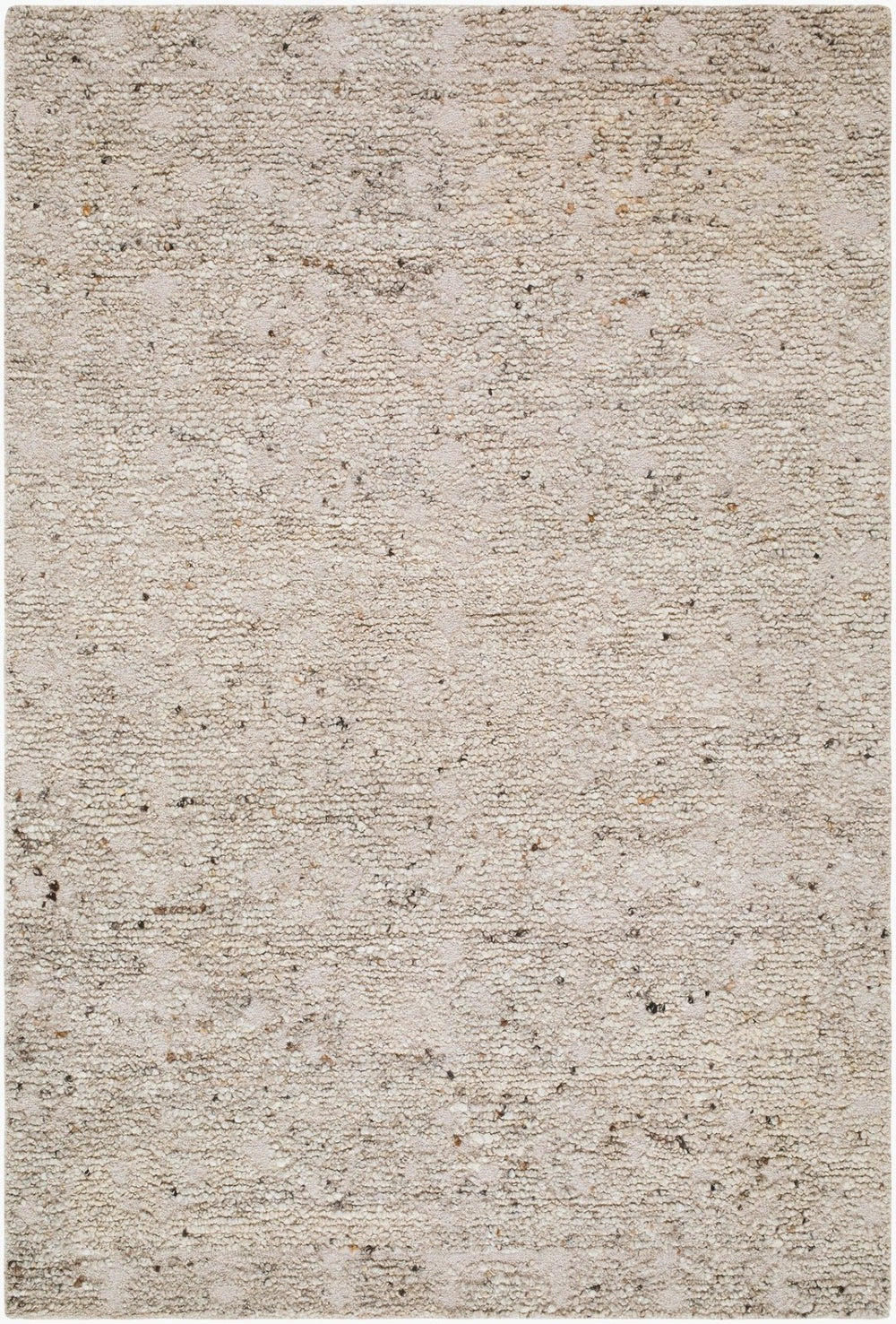 Livabliss Folk Floral Wool Accent Rug Hand Tufted Flatweave for Entryway or Layered Styling Ivory, Sandsto 2' x 3' LLFF2300-23