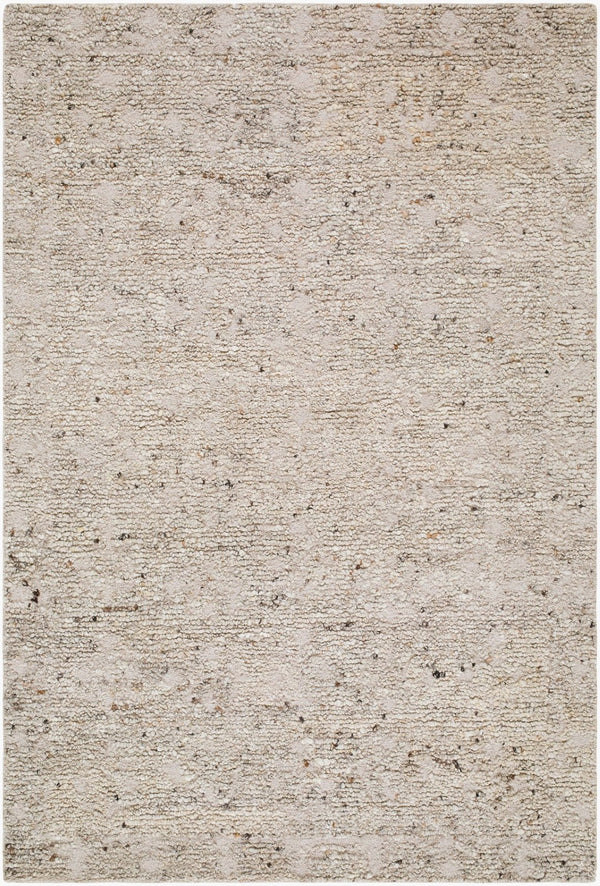 Livabliss Folk Floral Wool Accent Rug Hand Tufted Flatweave for Entryway or Layered Styling Ivory, Sandsto 2' x 3' LLFF2300-23