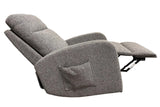 Parker House Parker Living Thriller - Natural Beauty Grey Power Lift Recliner Natural Beauty Grey 100% Polyester (S) MTHR#812LIFT-NBG