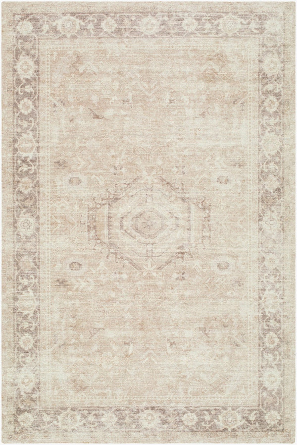 Livabliss Hearth Hand Tufted Polyester Area Rug Traditional Pattern for Entryway Bedside Use Ivory, Taupe 9' x 12' LLHT2301-912