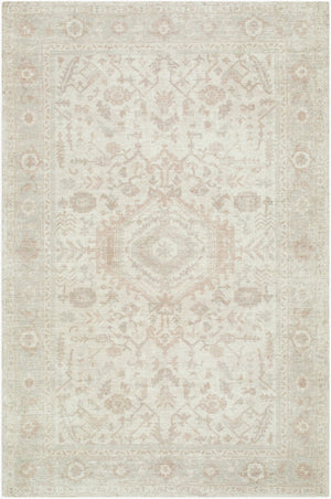 Livabliss Hearth Hand Tufted Polyester Accent Rug Low Pile Artisan Crafted for Entryways and Baths Ivory, Taupe 2' x 3' LLHT2303-23