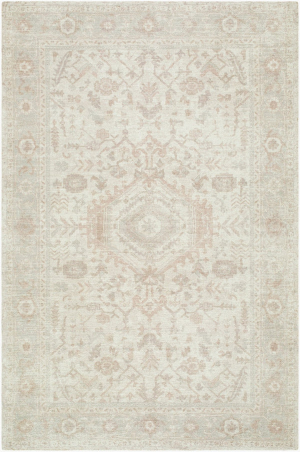 Livabliss Hearth Hand Tufted Polyester Accent Rug Low Pile Artisan Crafted for Entryways and Baths Ivory, Taupe 2' x 3' LLHT2303-23