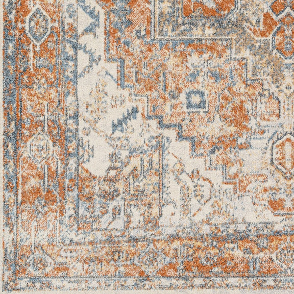 Livabliss Lillian Traditional Motif Polyester Accent Rug Machine Woven in Turkey for Entryways Oatmeal, Gray 2'2" x 3'9" LLL2302-2339