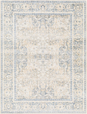 Livabliss Lillian Traditional Polyester Machine Woven Low Pile Rug for Entryways and Hallways Oatmeal, Gray 2'2" x 3'9" LLL2303-2339