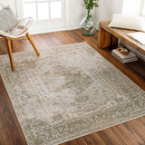 Lillian LLL-2308 6'7" x 6'7" Machine Woven Rug LLL2308-67RD Livabliss Surya