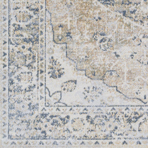 Livabliss Lillian Traditional Polyester Woven Accent Rug Low Pile for Entryways and Kitchen Floors Gray, Oatmeal 5'3" x 7' LLL2309-537