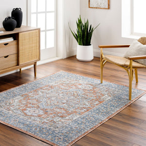 Livabliss Lillian Traditional Polyester Accent Rug Machine Woven in Turkey for Entryways and Hallways Oatmeal, Gray 2'7" x 7'3" LLL2316-2773