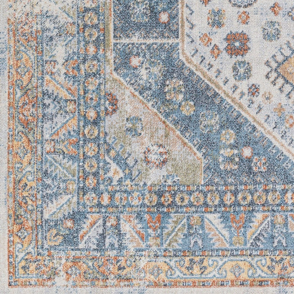 Livabliss Lillian Traditional Polyester Machine Woven Low Pile Rug for Entryways and Small Spaces Oatmeal, Gray 9'2" x 12'4" LLL2319-9212