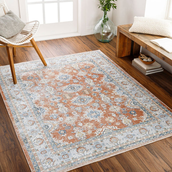 Livabliss Lillian Traditional Turkish Woven Polyester Accent Rug for Entryways and High Traffic Floors Gray, Oatmeal 2'2" x 3'9" LLL2324-2339