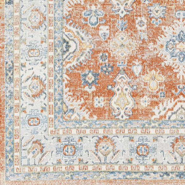 Livabliss Lillian Traditional Turkish Woven Polyester Accent Rug for Entryways and High Traffic Floors Gray, Oatmeal 2'2" x 3'9" LLL2324-2339