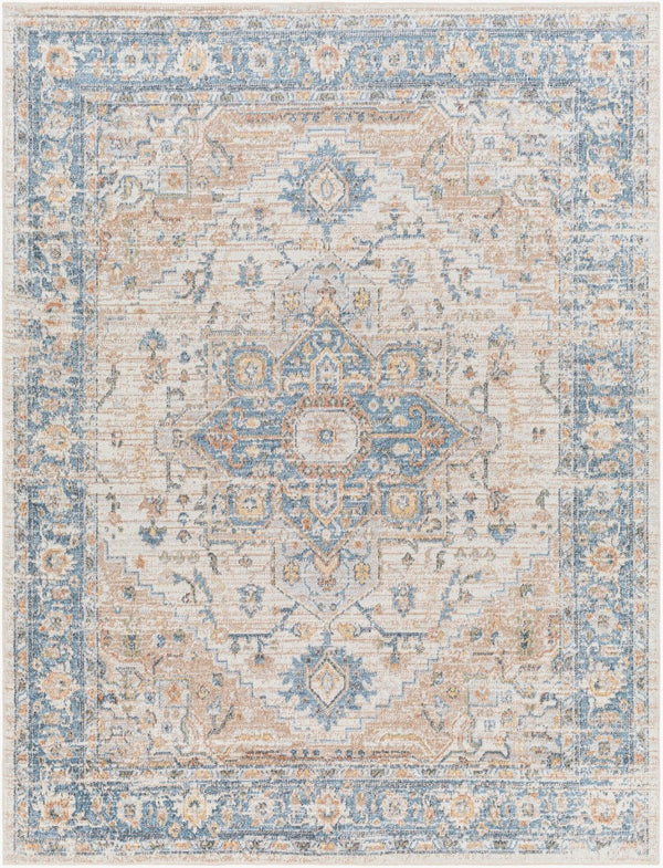 Livabliss Lillian Traditional Polyester Area Rug Machine Woven in Turkey for Living and Dining Rooms Oatmeal, Gray 2' x 2'11" LLL2328-23