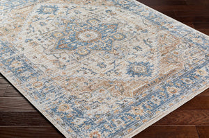 Livabliss Lillian Traditional Polyester Area Rug Machine Woven in Turkey for Living and Dining Rooms Oatmeal, Gray 2' x 2'11" LLL2328-23
