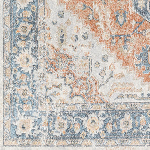 Livabliss Lillian Traditional Turkish Machine Woven Polyester Accent Rug for Entryways and Bedside Gray, Oatmeal 6'7" x 9' LLL2329-679