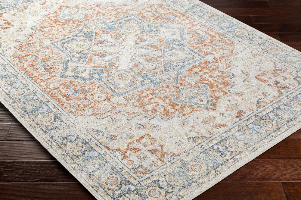 Livabliss Lillian Traditional Polyester Woven Rug for Entryways Hallways and High Traffic Spaces Gray, Oatmeal 2' x 2'11" LLL2331-23