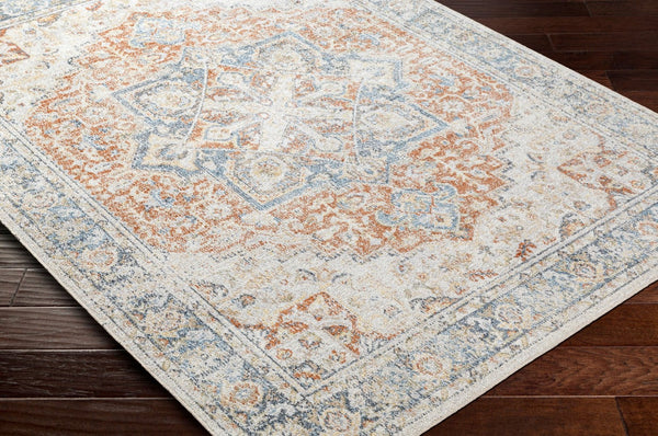 Livabliss Lillian Traditional Polyester Woven Rug for Entryways Hallways and High Traffic Spaces Gray, Oatmeal 2' x 2'11" LLL2331-23