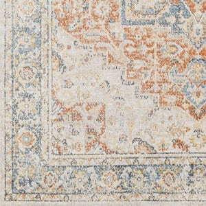 Livabliss Lillian Traditional Polyester Woven Rug for Entryways Hallways and High Traffic Spaces Gray, Oatmeal 2' x 2'11" LLL2331-23