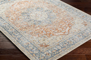 Livabliss Lillian Turkish Inspired Machine Woven Polyester Rug for Entryways and Small Rooms Gray, Oatmeal 2'2" x 3'9" LLL2332-2339