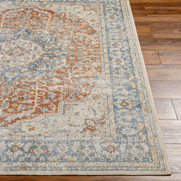 Livabliss Lillian Turkish Inspired Machine Woven Polyester Rug for Entryways and Small Rooms Gray, Oatmeal 2'2" x 3'9" LLL2332-2339
