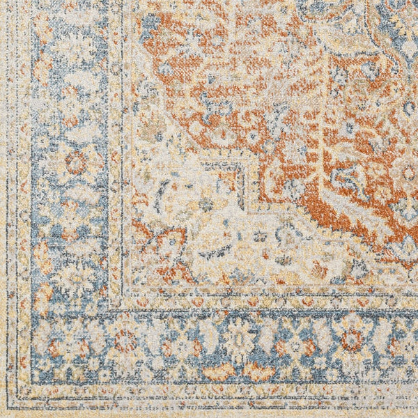 Livabliss Lillian Turkish Inspired Machine Woven Polyester Rug for Entryways and Small Rooms Gray, Oatmeal 2'2" x 3'9" LLL2332-2339